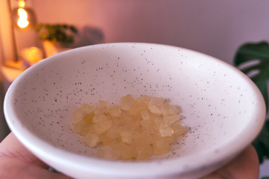 sizzlers in a burner dish, one level teaspoon